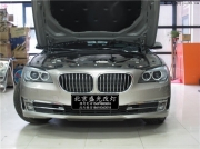 【北京盛光改燈】寶馬740Li升級原裝進口全LED智能隨動大燈