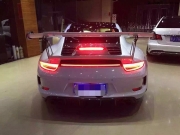 新款保时捷911改装GT3RS碳纤维尾翼