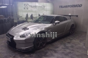 [外觀] 日產(chǎn)GTR R35改裝BEN SOPRA寬體大包圍前杠機(jī)蓋尾翼