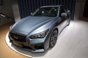 【大連汽車音響·道聲】英菲尼迪Q50倒模安裝中音+主機(jī)+超...