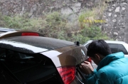 精能換屏導(dǎo)航寶馬系列，寶馬X1加裝精能寶馬換屏一體機(jī)