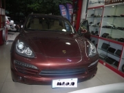 【酷車旋律音響改裝】卡宴原車屏升級手寫凱立德導航無...