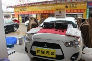 廣西南寧偉強汽車改裝（三菱全車獅龍隔音）