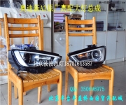 奧迪A3改氙燈 新A3低配鹵素升級原廠高配海拉6透鏡氙氣燈...