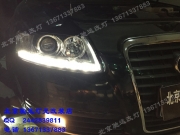 [燈光燈飾] 奧迪A6L改裝車燈 大燈增亮 改裝海拉五代透鏡 北京改燈