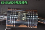 內外兼修 黃岡豐田銳志改裝SK-SHARK中尾段排氣