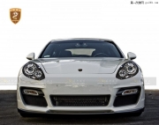 14-15款保時(shí)捷panamera970改裝VORSTEINER大包圍套件前后杠側(cè)裙尾翼