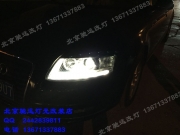 [燈光燈飾] 奧迪A6L改裝車燈改裝海拉五代透鏡改裝新款日行燈大燈