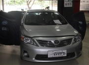 豐田卡羅拉佛山車(chē)主汽車(chē)音響改裝四門(mén)隔音——順德...