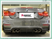 Akrapovic天蝎鈦合金排氣---BMW F82 M4