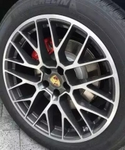 [輪轂輪胎] macan 鳥巢20寸 輪轂供應中，效果真不錯！