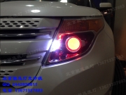 [燈光燈飾] 福特探險(xiǎn)者改裝車(chē)燈 大燈增亮德國(guó)海拉五代透鏡