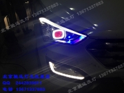 [燈光燈飾] 全新勝達(dá)車(chē)燈改裝 奧迪Q5小糸透鏡  高配燈眉