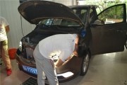 哈爾濱寶駿730車燈改裝 改雙光透鏡