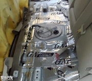 卡羅拉改裝車主自己DIY隔音作業(yè)