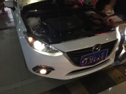 [燈光燈飾] 嘉定區(qū)改燈 馬自達昂科塞拉車燈改裝小糸Q5透鏡 巖崎氙氣燈 日行燈