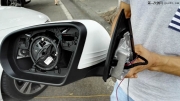奔驰C级2015款C180L C200L电动折叠后视镜 电动尾门 氛围灯柏