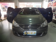 大眾朗逸音響改裝 解決車門隔音后漏水問題 鹽城道聲