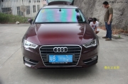 精能奧迪換大屏導(dǎo)航系列，15款奧迪A3兩廂換屏導(dǎo)航+倒車影像