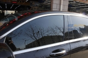 [外觀] 石家莊奔馳C200汽車貼膜龍膜汽車太陽膜前檔暢悅龍膜汽車隔熱膜