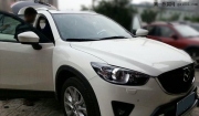 展開音樂翅膀 汕頭悅心馬自達(dá)CX-5改裝德國海螺、美國蜘蛛精