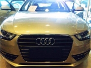 奧迪A4音響改裝升級德國海螺+法國勁浪-武漢音樂之聲汽車...