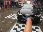 西安奧迪A6L安裝億車安360全景記錄儀全車軌跡