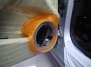 【佛山酷車旋律】奔馳C200音響改裝摩雷薏蕾M(fèi)OSCONI功放