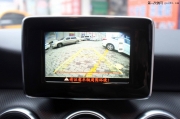 天津奔馳A200安裝導(dǎo)航倒影軌跡雷達同步不改動原車線路無....