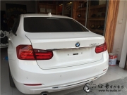 【寶馬320】 無(wú)損改裝彩虹DL-C6.3——綿陽(yáng)繪音汽車(chē)音響改裝