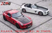 奔馳 R197 AMG SLS BLACK SERIE 碳纖維尾翼定風翼 大尾翼 包圍改裝
