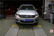 石家莊大眾途觀車燈升級，全新海拉五透鏡+歐司朗D1S CBI氙燈