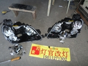 銳志改裝雙光透鏡氙氣燈北京實體店燈官改燈