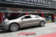 大眾CC 升級Upsoar大四剎車卡鉗套裝圖例