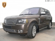 08-12款路虎攬勝行政改裝創(chuàng)世巔峰版大包圍套件前杠后杠中網(wǎng)