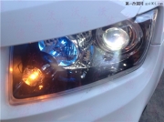 JEEP指南者車燈升級(jí)全新海拉5替換掉原車的法雷奧雙光透鏡
