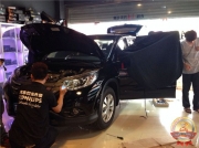 本田CRV德國曼斯特音響改裝升級—金華道聲