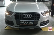 石家莊奧迪Q3改裝原廠高配大燈總成，LED尾燈