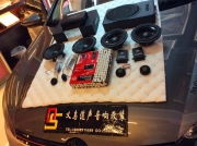 義烏高爾夫6汽車音響榮茂STP隔音改裝