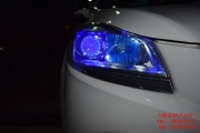 <合肥改燈>福特翼虎合肥車燈改裝小糸Q5歐司朗5000KCBI藍(lán)惡...