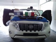 【韶關(guān)車中寶汽車影音】豐田霸道音響改裝意大利ATI悠揚6.2