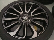 [輪轂輪胎] 路虎 攬勝5.0T 黑曜限量版 ：極品 22寸 鍛造