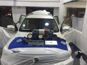 韶關(guān)車中寶汽車影音→豐田酷路澤音響改裝意大利ATI悠揚(yáng)6.2