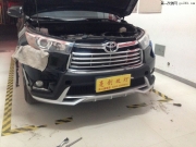 周口西華縣15款新漢蘭達改燈-奧迪Q5透鏡-周口改裝車燈升級