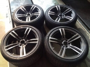 [輪轂輪胎] 寶馬525Li  改裝19寸M5 鍛造輪轂