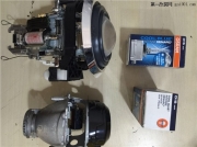 南京沃德燈改寶馬X5車燈升級全新海拉5雙光透鏡全新歐司...