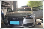 奧迪A4L全車(chē)大能隔音-韶關(guān)車(chē)中寶汽車(chē)音響改裝