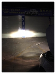 別克君越燈光升級(jí)q5透鏡  深圳光速車改
