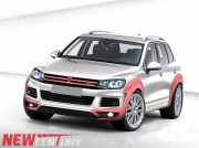 [外觀] 大眾途銳改裝HOFELE寬體小包圍 途銳改裝中網(wǎng)前后唇