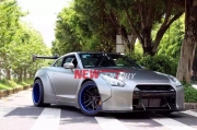 [外觀] 日產(chǎn)GTR R35改裝LB Performance寬體大包圍 R35改裝尾翼機(jī)蓋